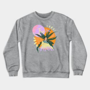 Free Like Frida Crewneck Sweatshirt